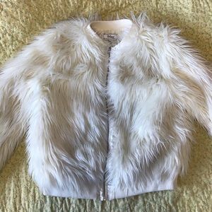 Disney signed fur coat kids
